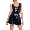 Black Level Robe Vinyl Dress Kurt Noire